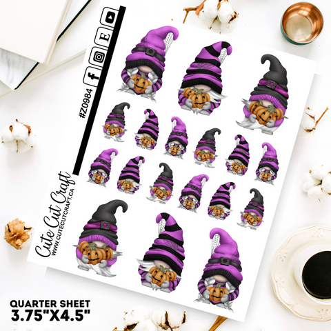 Halloween Pumpkin Gnomes