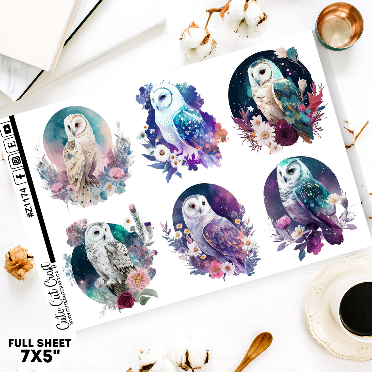 Owls || Z#1174 Deco