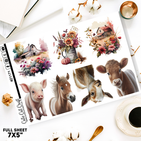 Farm Critters || Z#1171 Deco