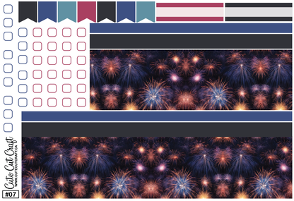 Fireworks #317 || EC LifePlanner