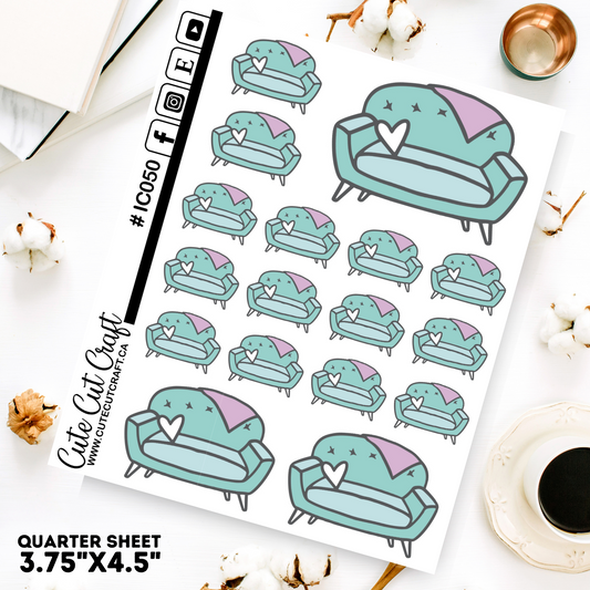 Couch #050 || Decorative Icons