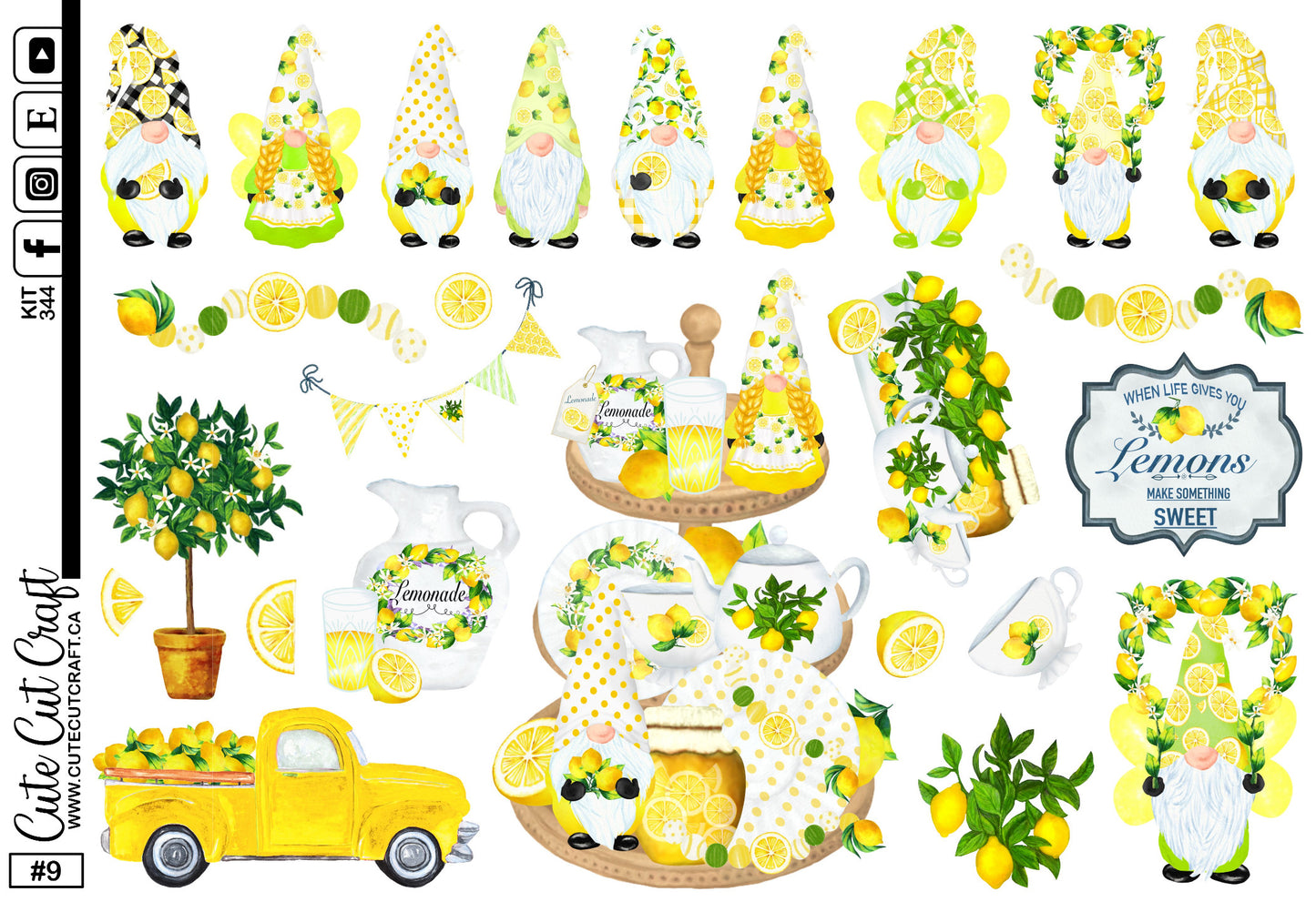 Lemon Drop #344 || HP Dashboard Weekly Kit