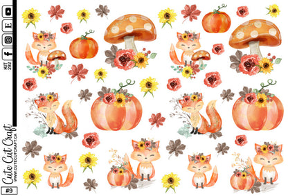 Autumn Fox #292 || EC LifePlanner