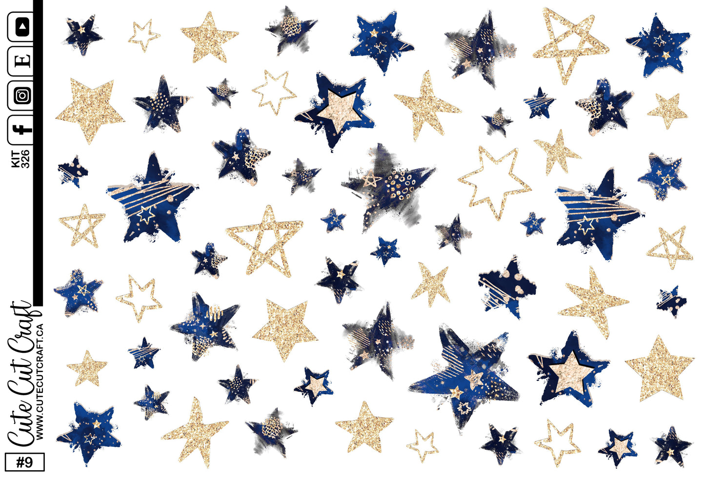 Night Stars #326 || Journaling Sheets