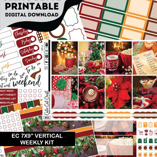 Classic Christmas #315 || ECLP Kit [PRINTABLE]