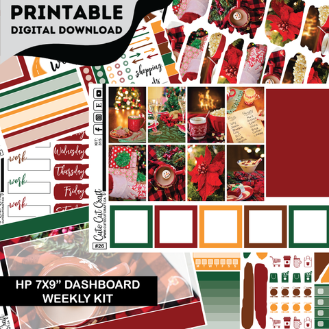 Classic Christmas #315 || CHP Dashboard Kit [PRINTABLE]