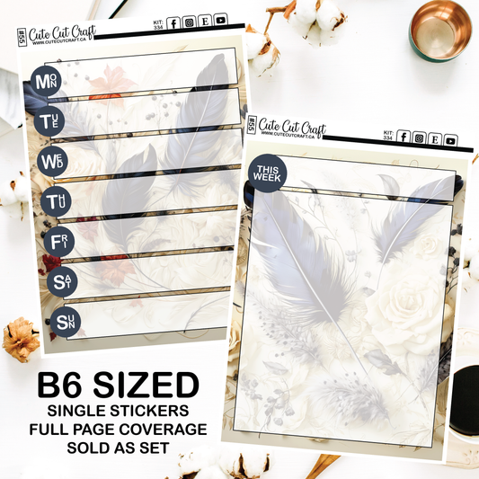 Words Of A Feather #334 || Layout Stickers