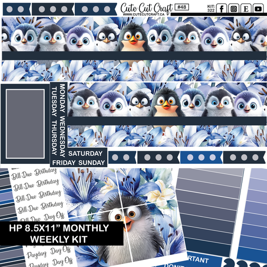 Winter Penguin #322 || Big HP Monthly