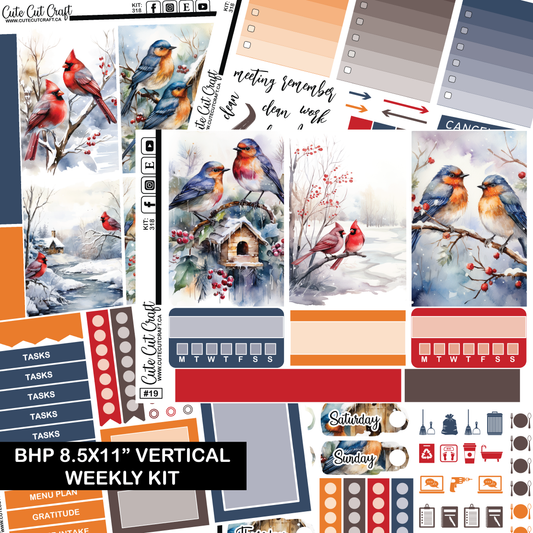 Winter Birds #318 || HP Big Weekly Kit