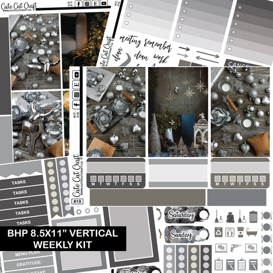 Silver Christmas #316 || HP Big Weekly Kit