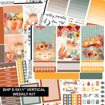 Autumn Fox #292 || HP Big Weekly Kit