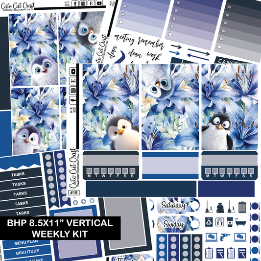 Winter Penguin #322 || HP Big Weekly Kit