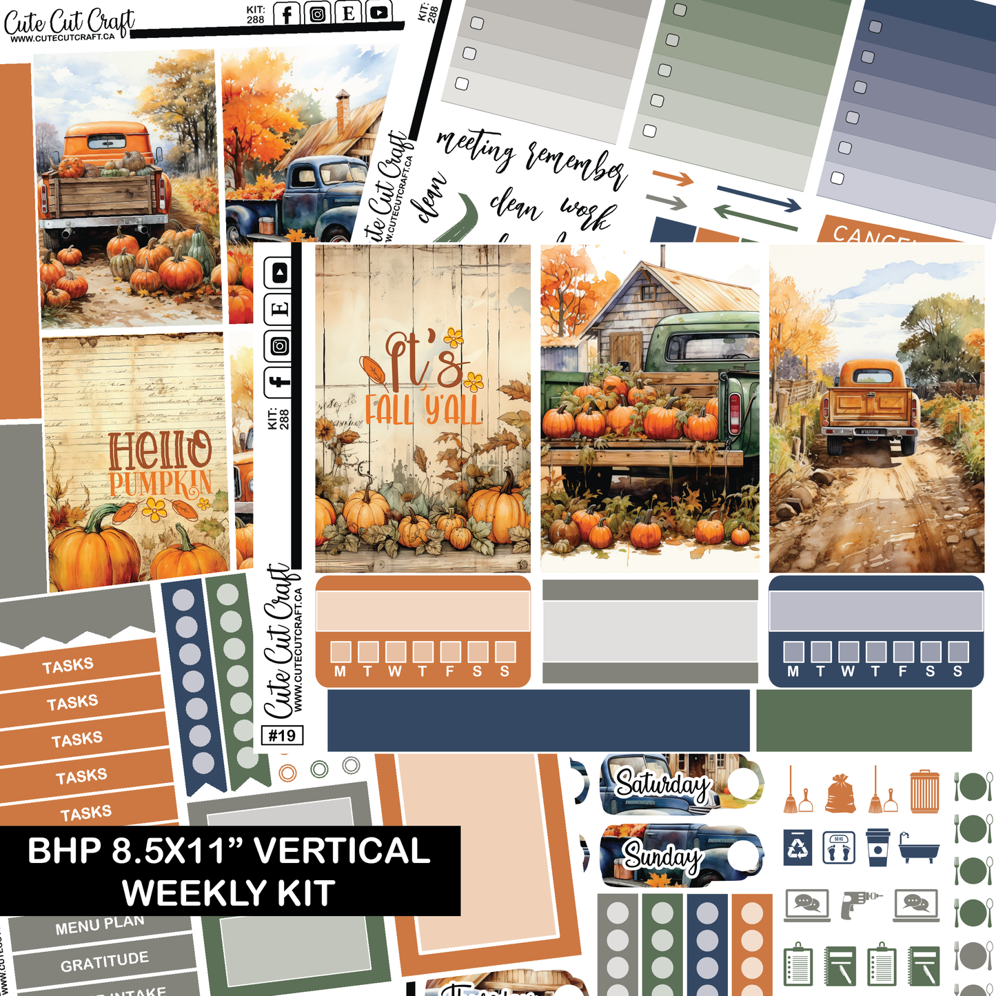 Pumpkin Truck #288 || HP Big Weekly Kit