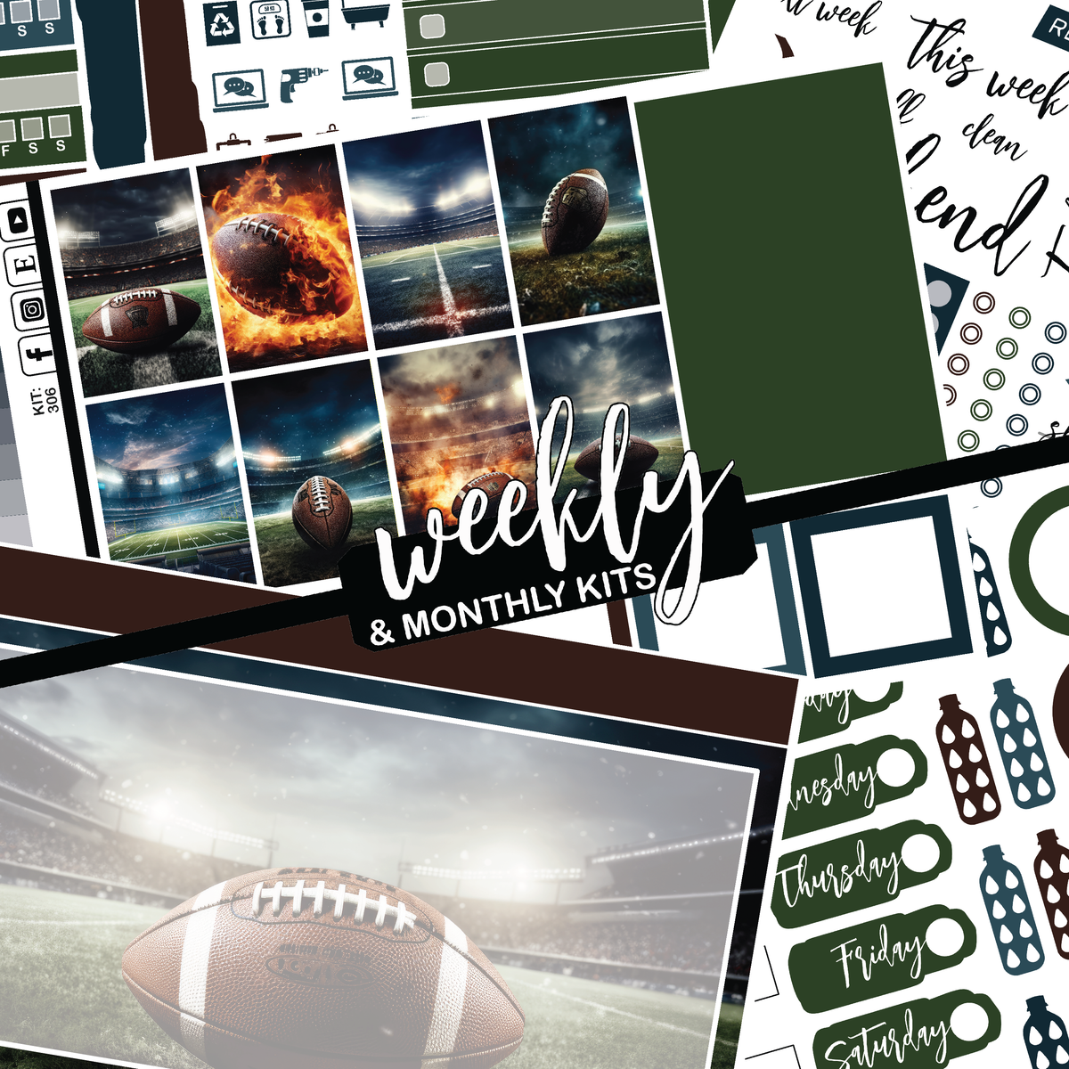 Football #306 || CHP Dashboard Weekly & Monthly