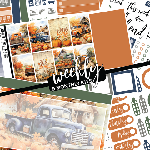 Pumpkin Truck # 288 || CHP Dashboard Weekly & Monthly