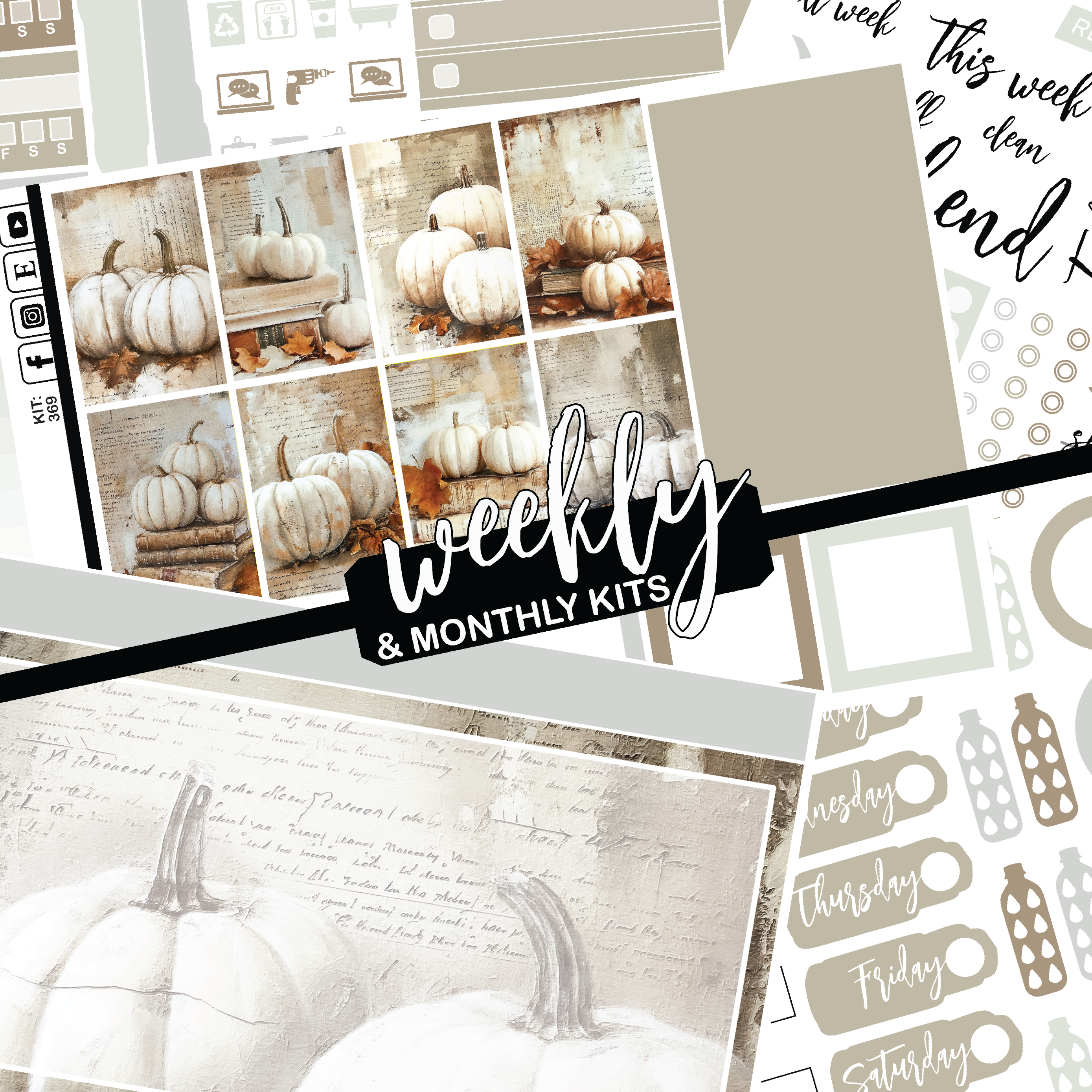 Bookish Pumpkin #369 || CHP Dashboard Weekly & Monthly