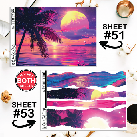 Beach Sunset #399 || CHP Dashboard Weekly & Monthly