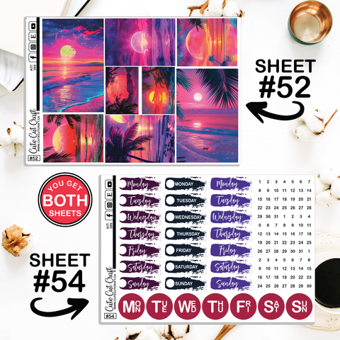 Beach Sunset #399 || CHP Dashboard Weekly & Monthly