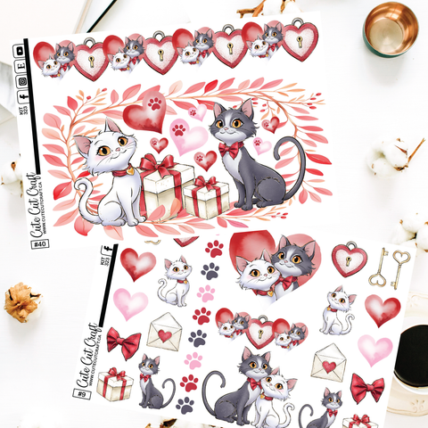 Kitty Love #323 || Deco Sheets