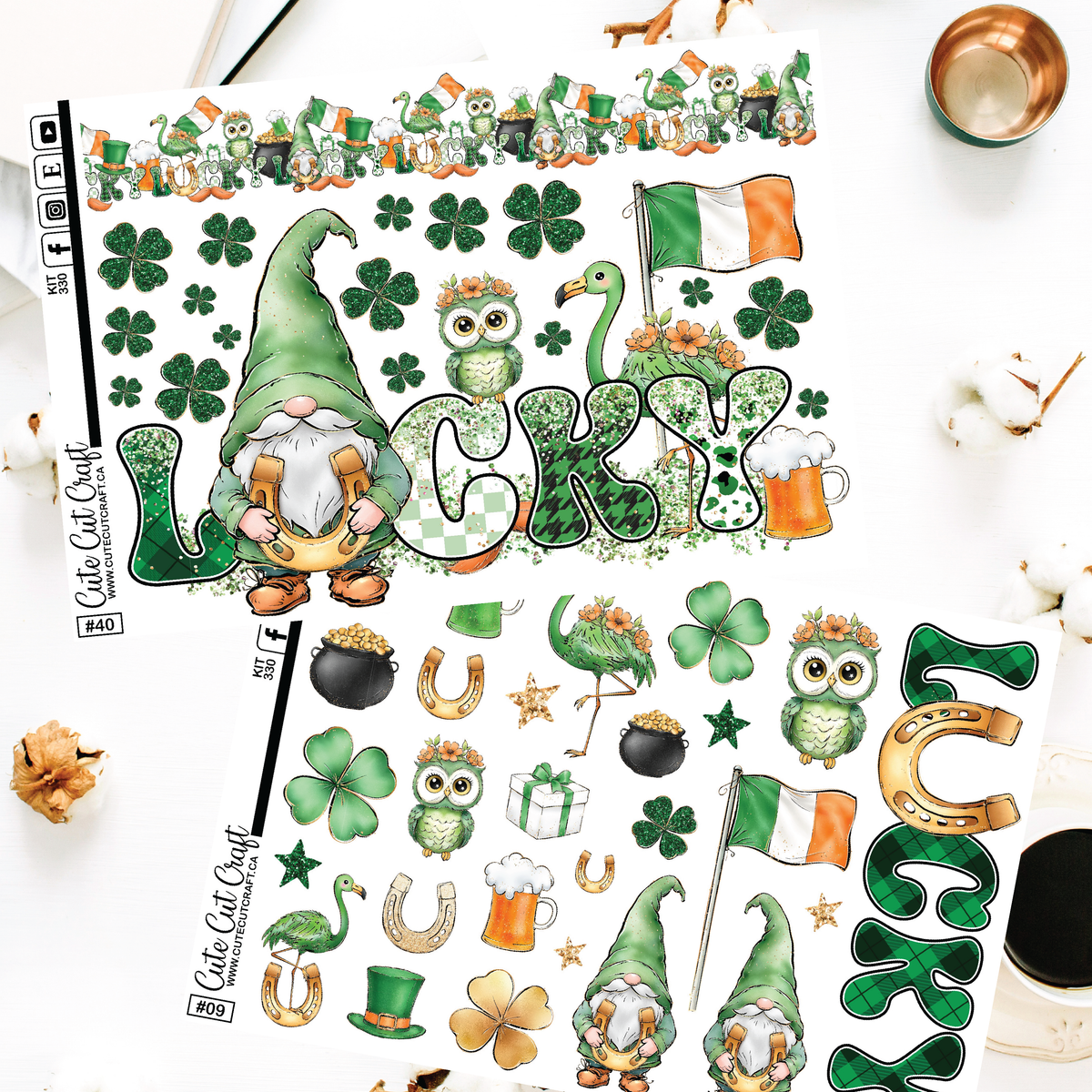 Irish Luck #330 || Deco Sheets