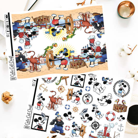 Steamboat Willie #347 || Deco Sheets