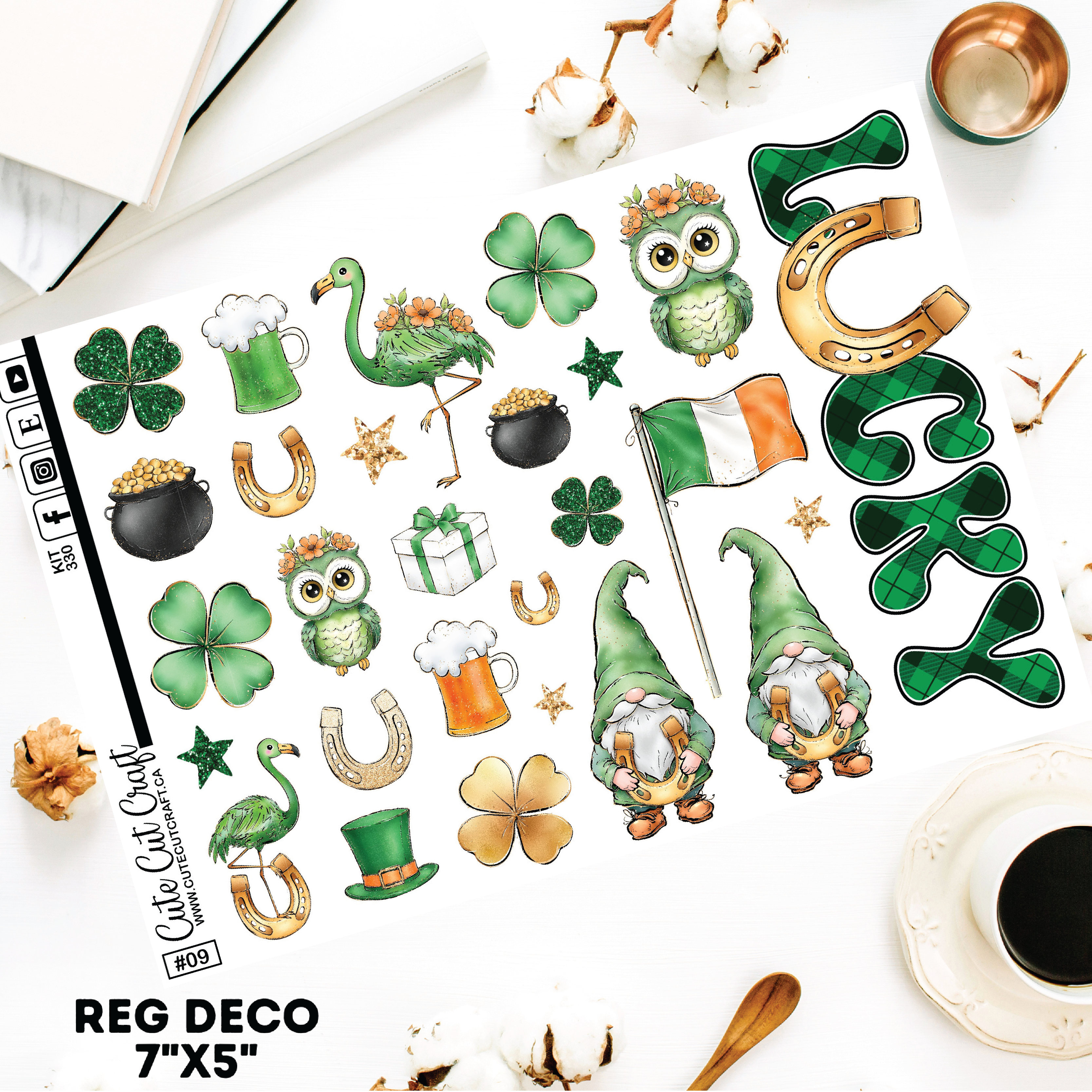 Irish Luck #330 || Deco Sheets