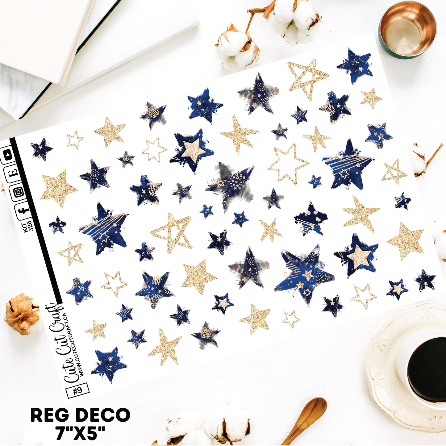 Night Stars #326 || Deco Sheets