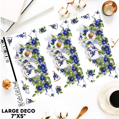 Blueberry #290 || Deco Sheets