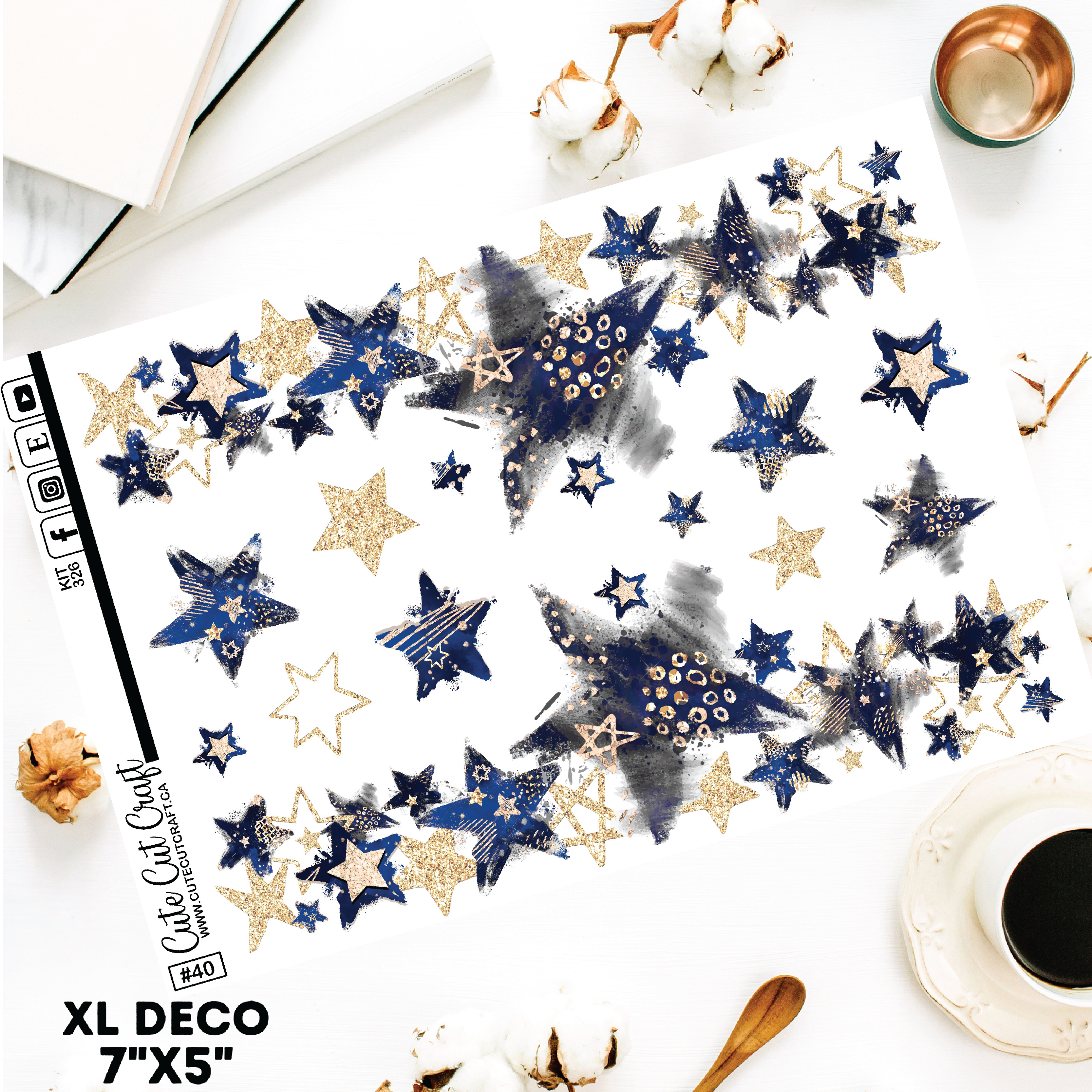 Night Stars #326 || Deco Sheets