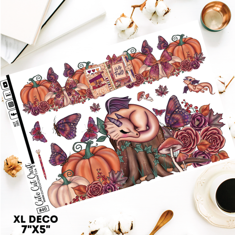 Fall Dragon #285 || Deco Sheets