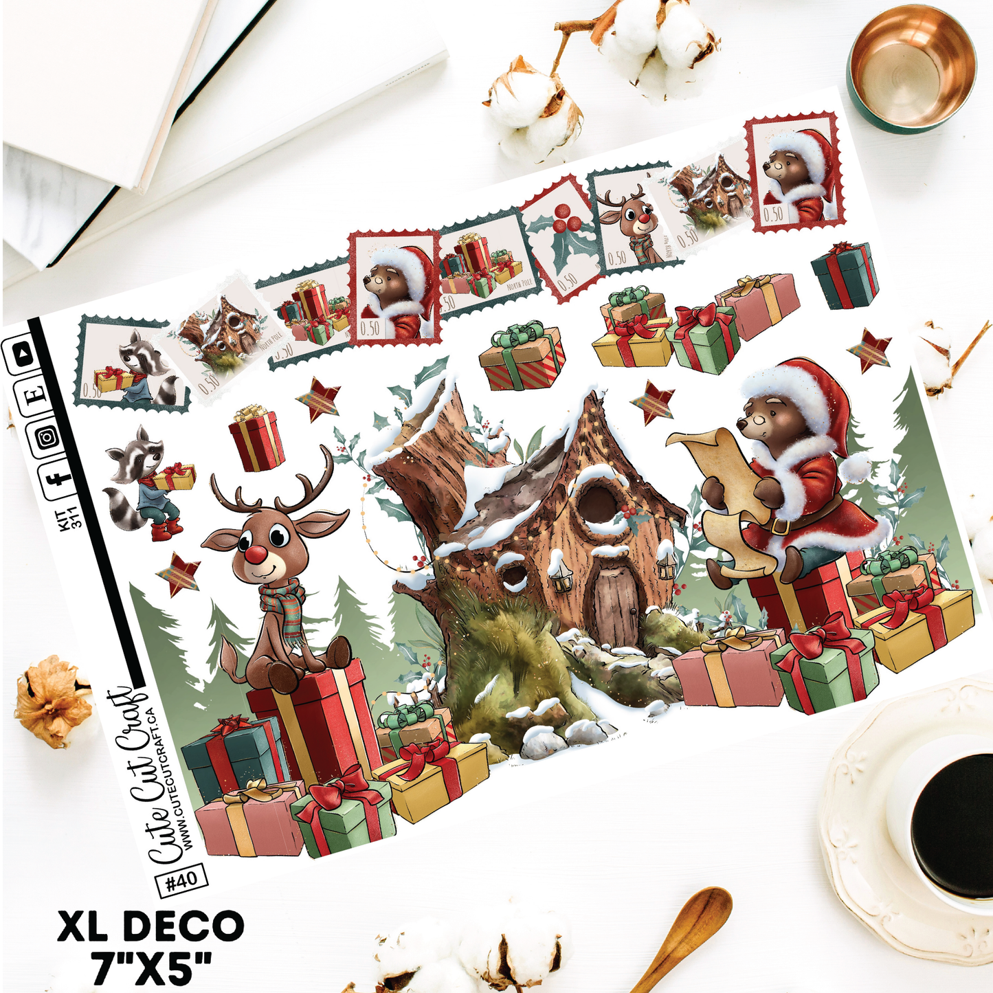 Christmas Forest #311 || Deco Sheets