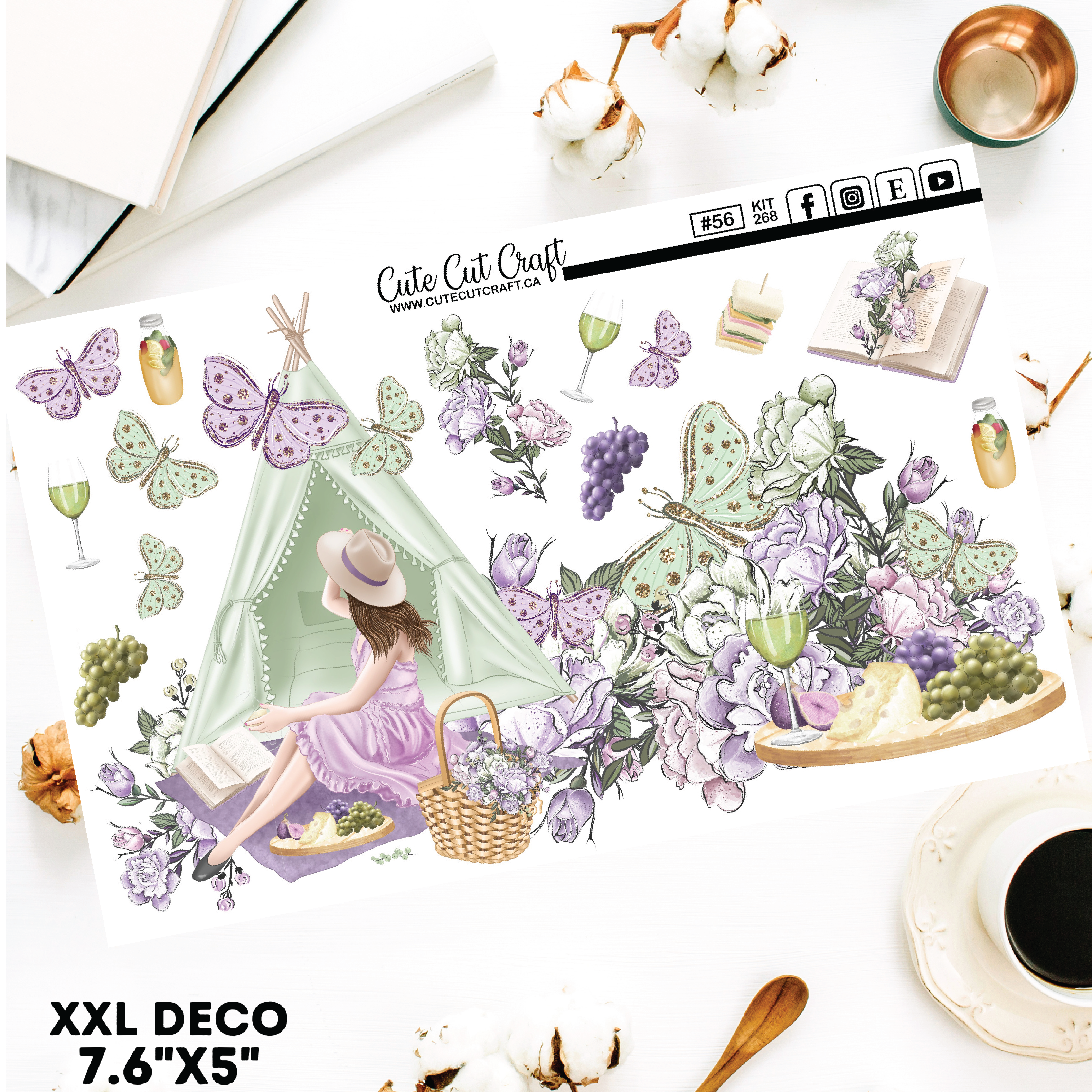 Spring Picnic #268 || Deco Sheets