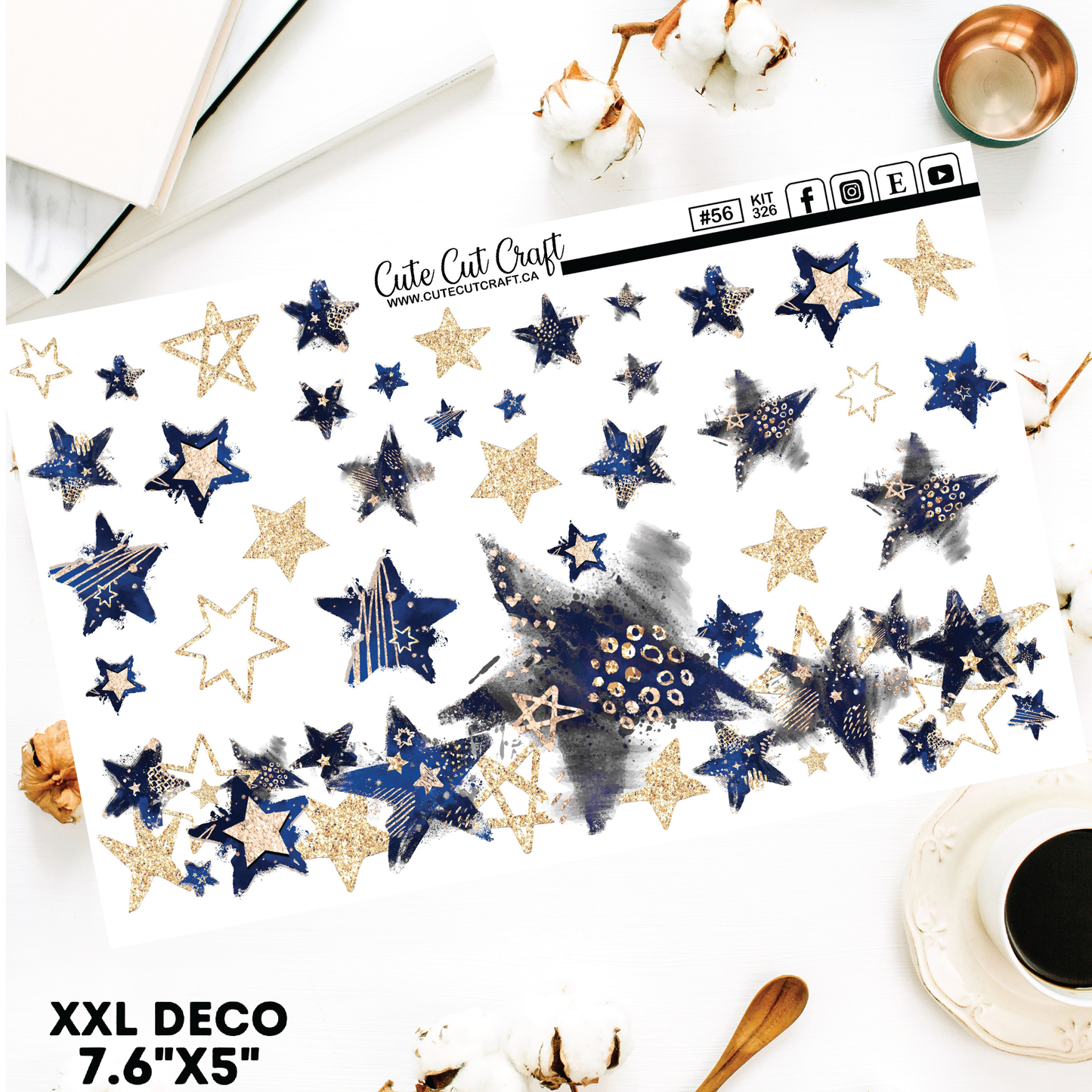 Night Stars #326 || Deco Sheets