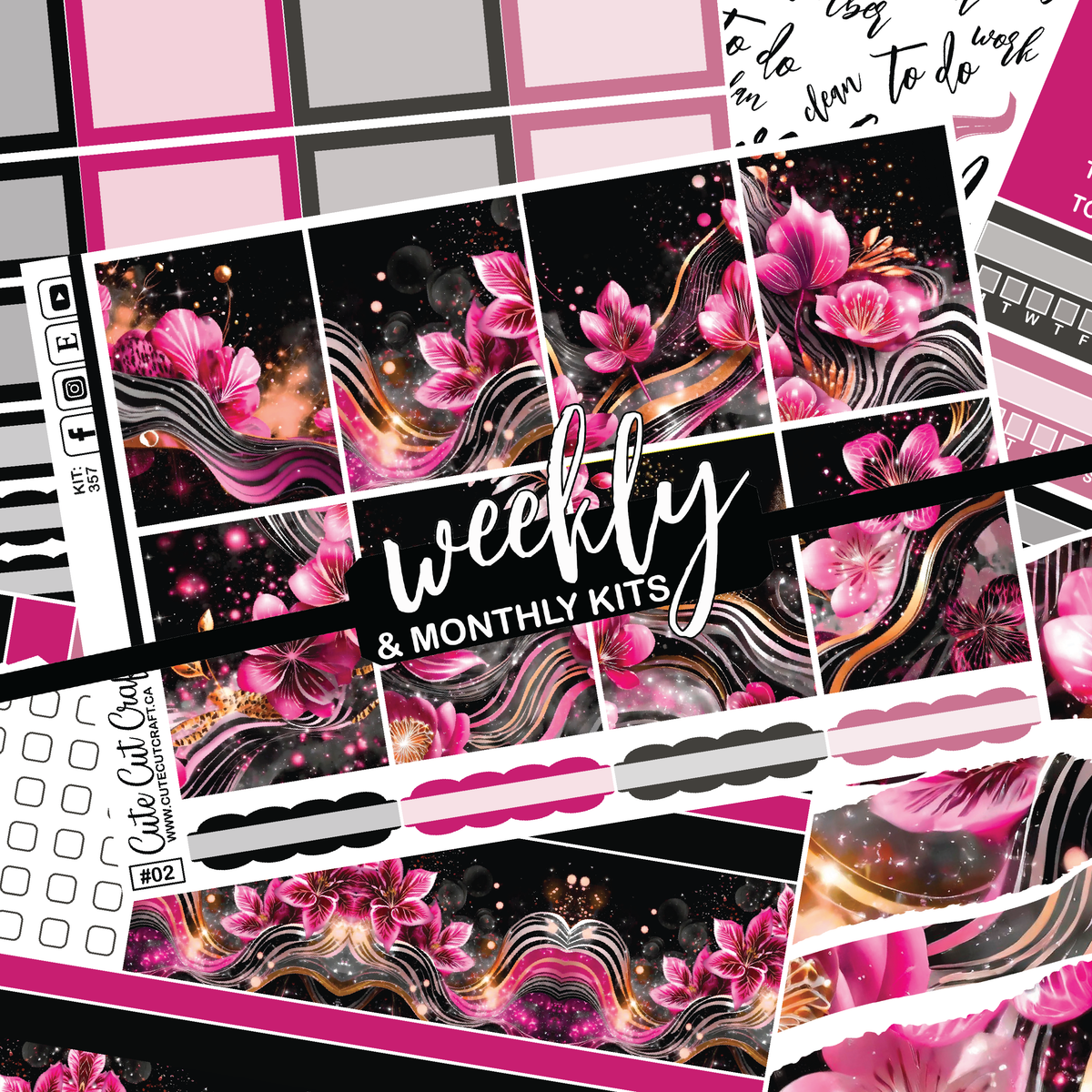 Jazzy Fleurs #357 || ECLP Weekly & Monthly