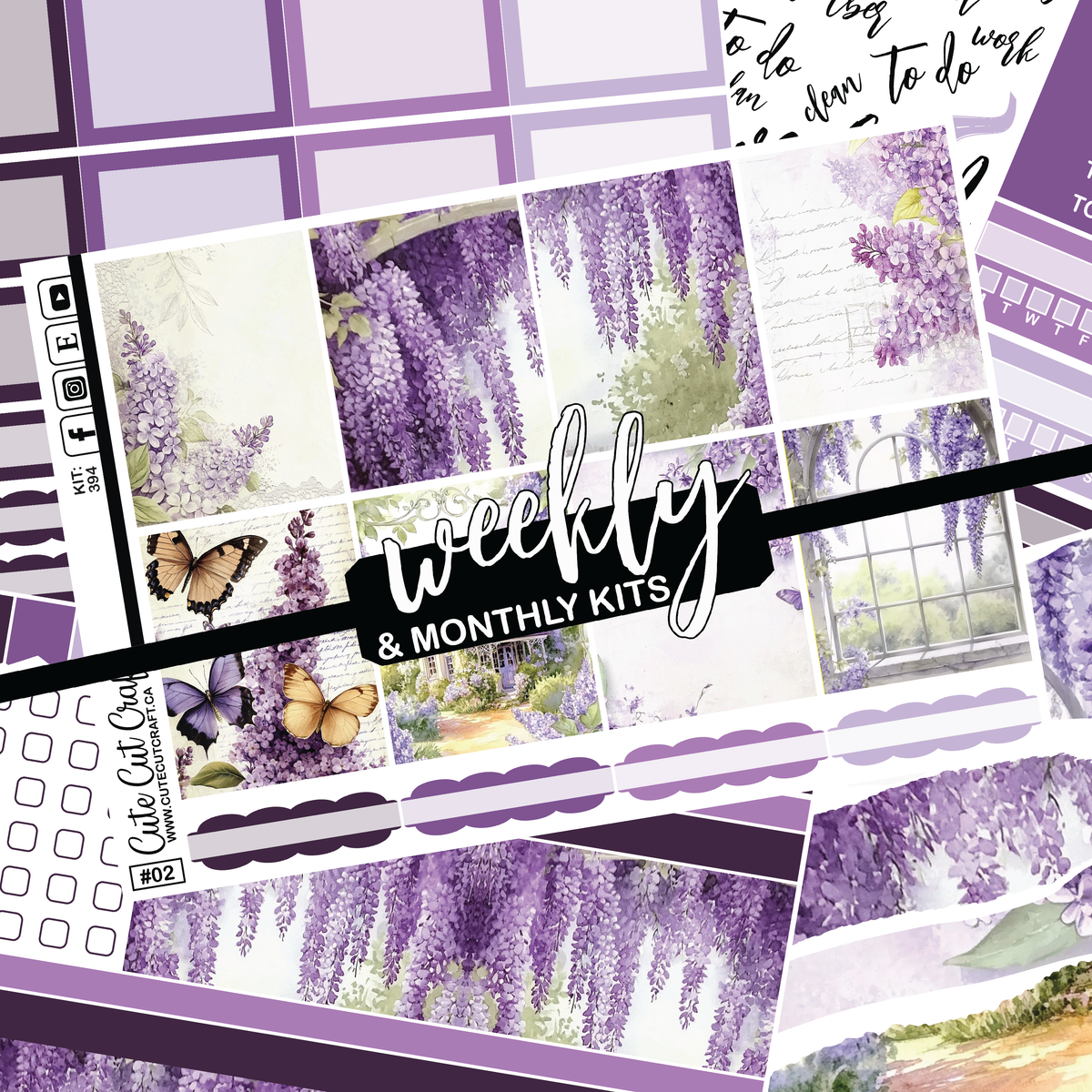 Lilac #394 || ECLP Weekly & Monthly