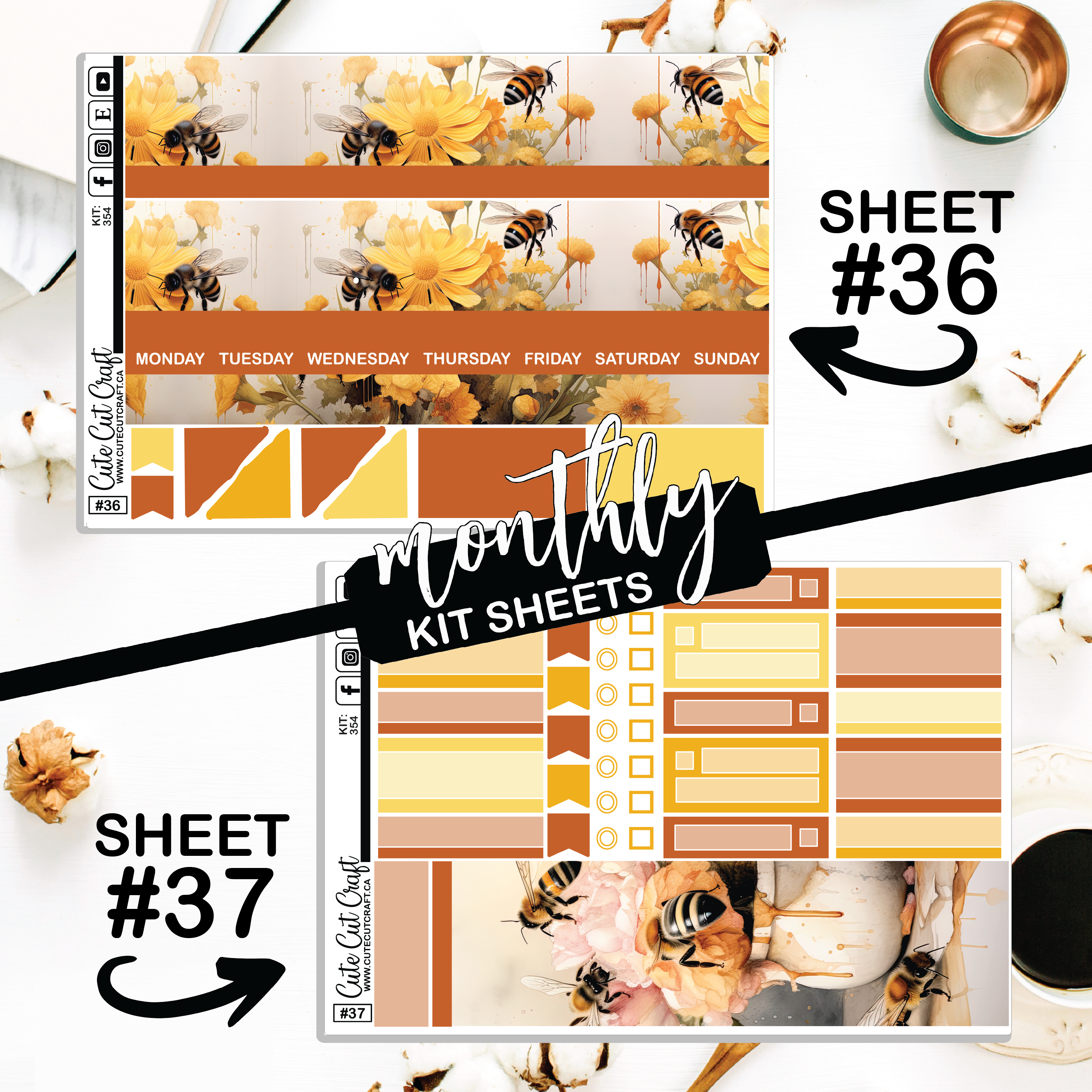 Bumble Bee #354 || ECLP Weekly & Monthly