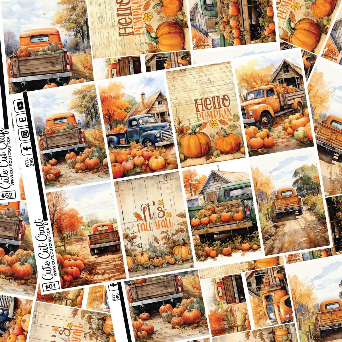 Pumpkin Truck # 288 || Full Boxes