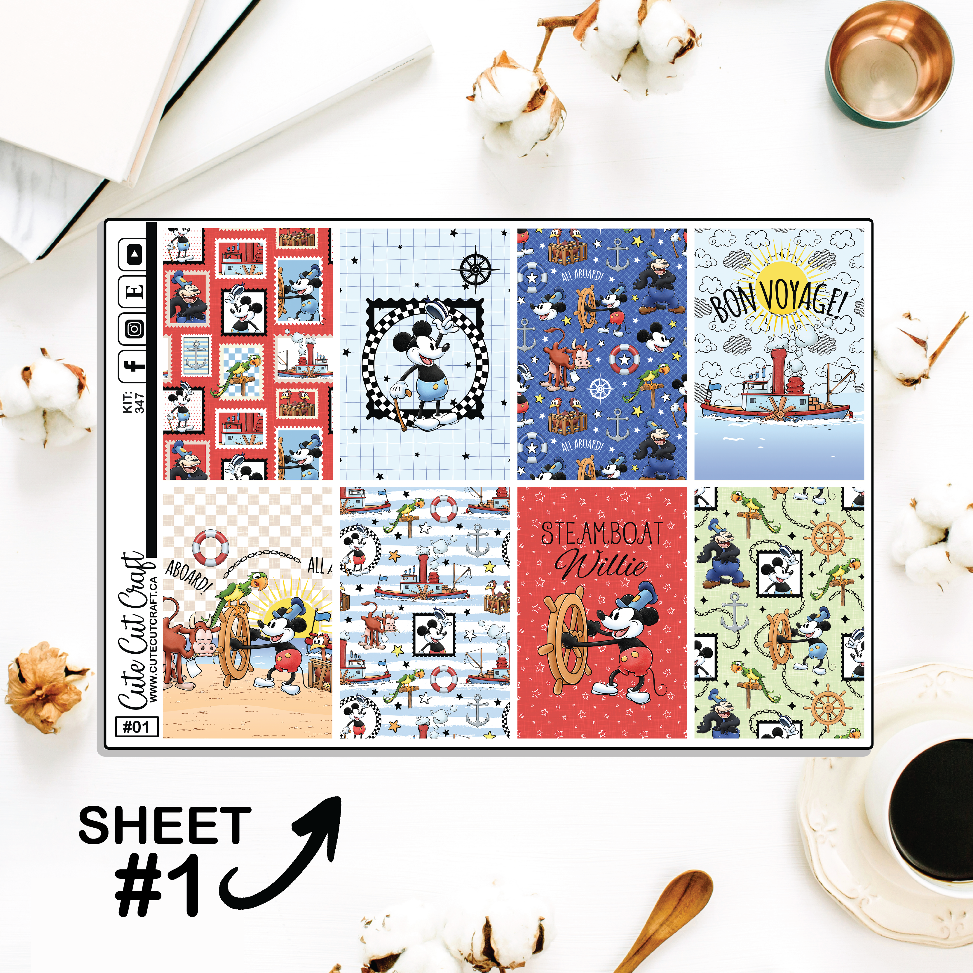 Steamboat Willie #347 || Full Boxes & Deco