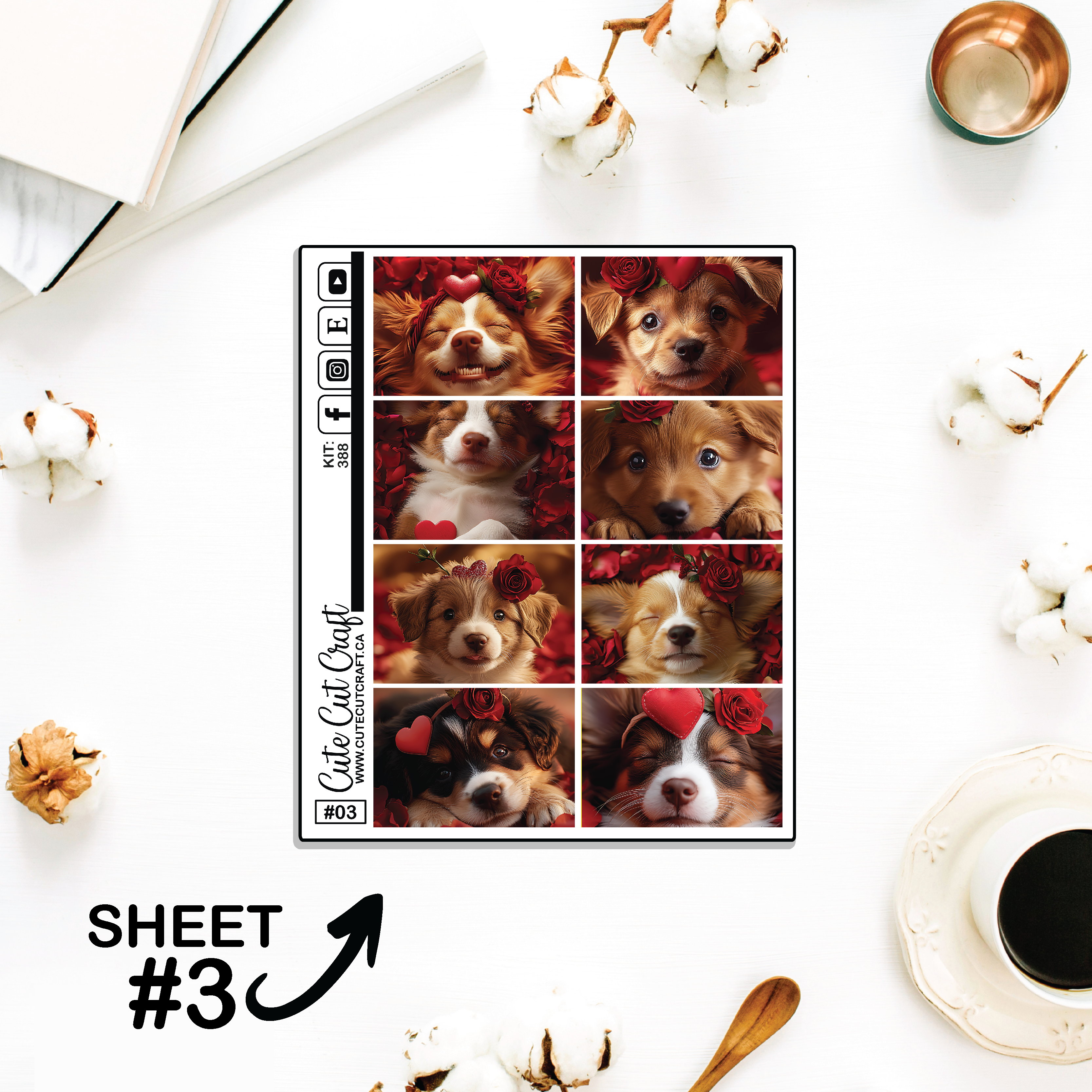 Valentine Puppy #388 || Full Boxes