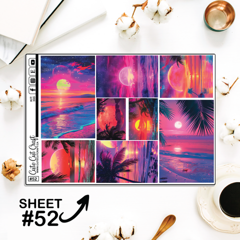Beach Sunset #399 || Full Boxes