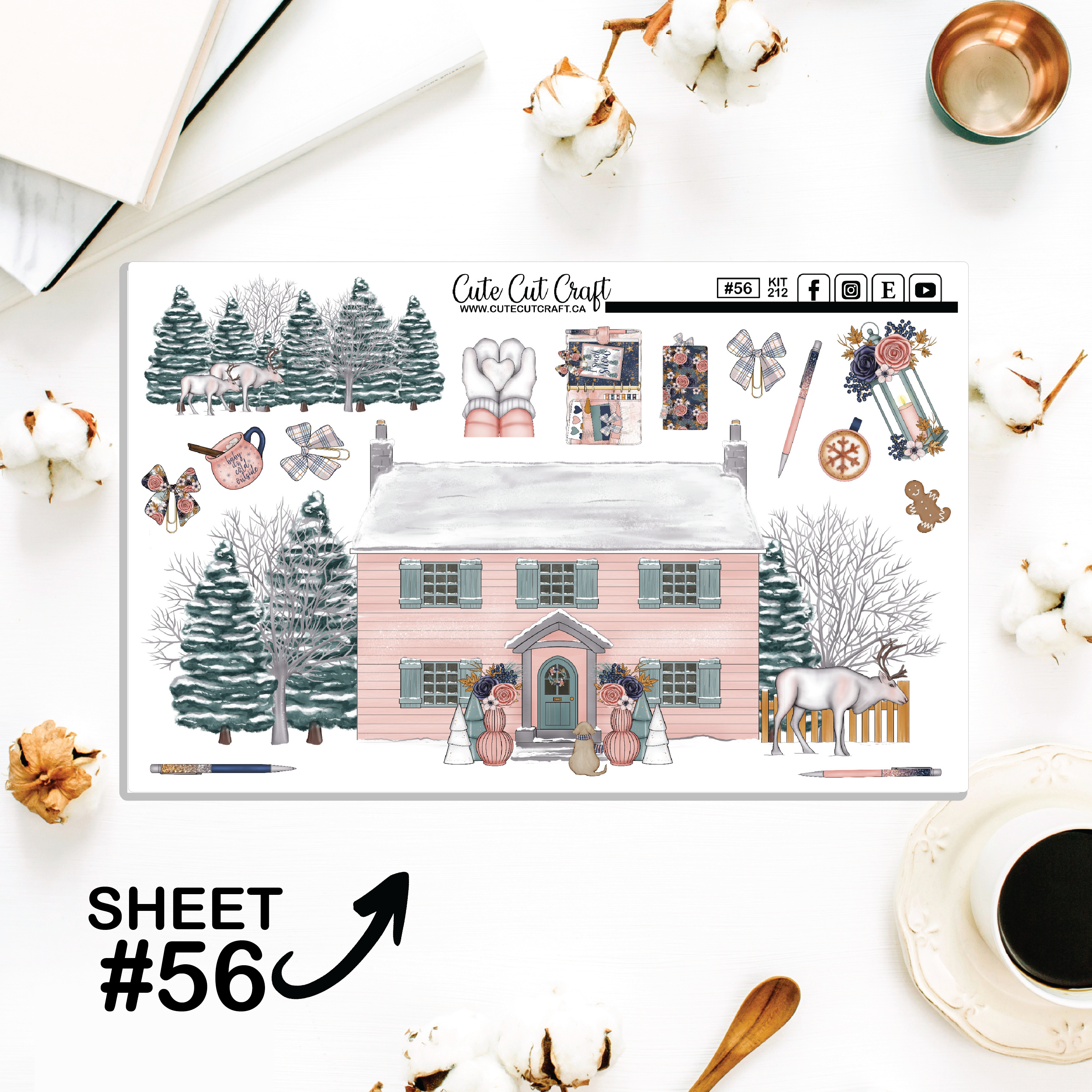 Rosy Cozy #212 || ECLP Weekly & Monthly