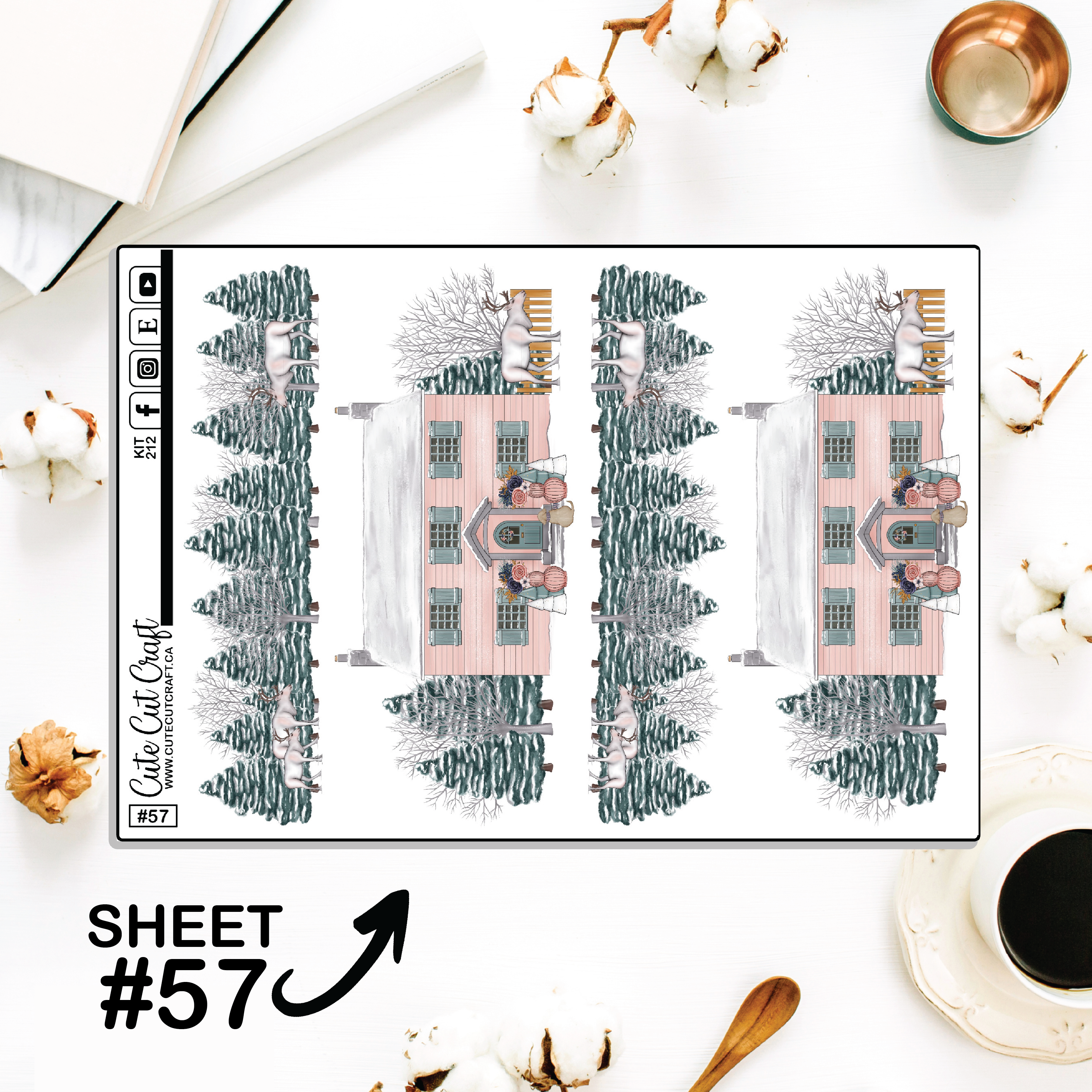 Rosy Cozy #212 || ECLP Weekly & Monthly