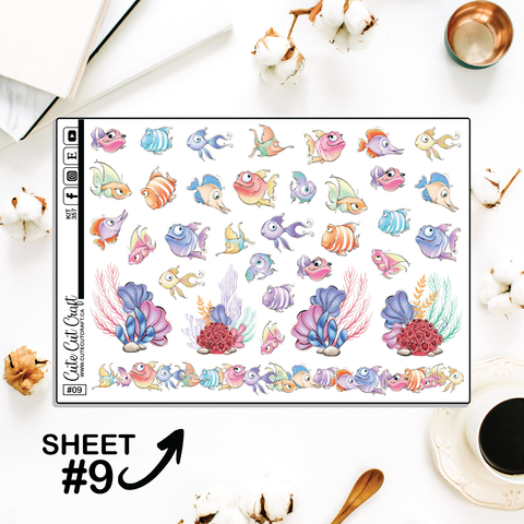 Fishy Fishy #357 || Journaling Sheets