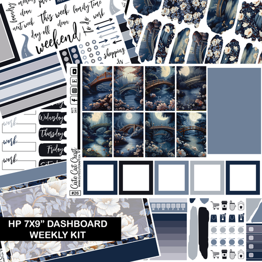 Moonlit Bridges #341 || HP Dashboard Weekly Kit