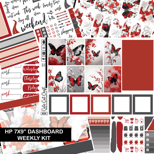 Scarlet Flight #331 || HP Dashboard Weekly Kit