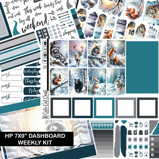 Winter Forest #325 || HP Dashboard Weekly Kit