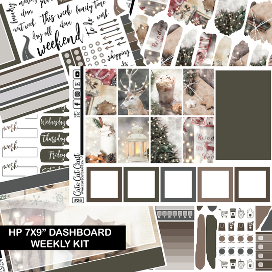 Winter Lights #310 || HP Dashboard Weekly Kit