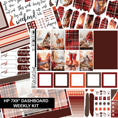 Red Fall #286 || HP Dashboard Weekly Kit