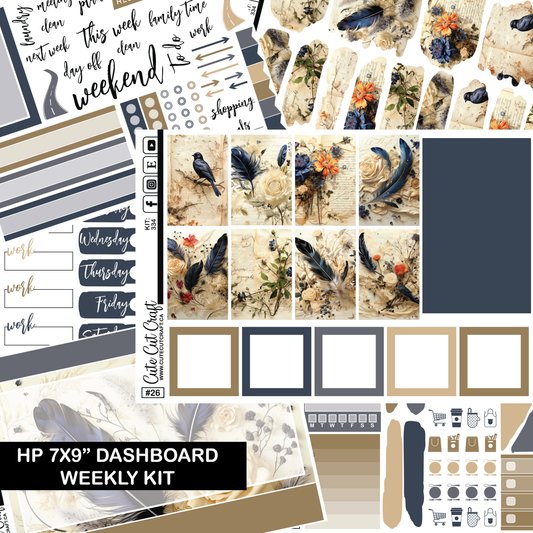 Words Of A Feather #334 || HP Dashboard Weekly Kit