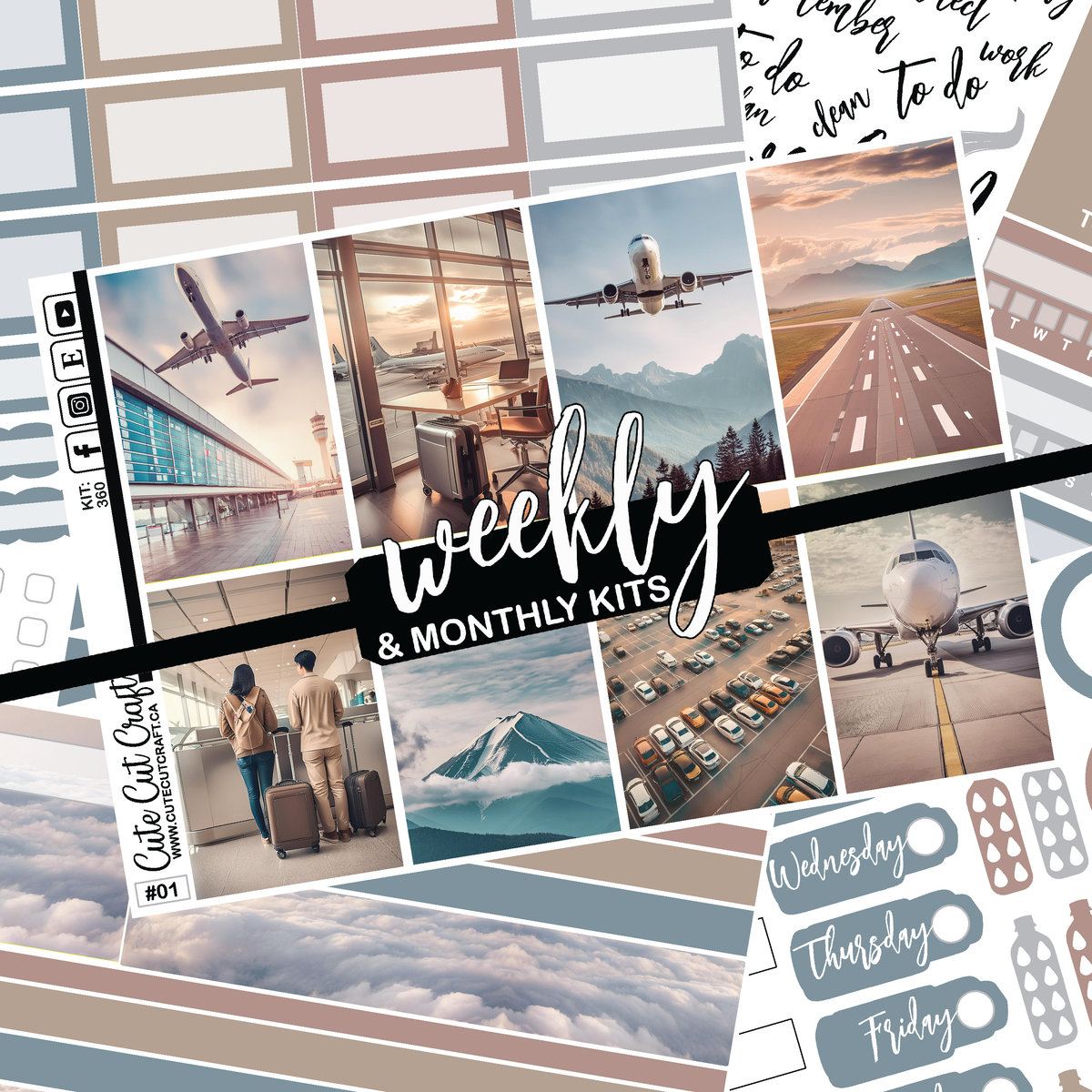 Jet Setter #360 || Classic HP Weekly & Monthly